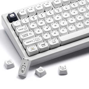XVX White Striped Cat 143keys �L�[�L���b�v XVX-WHITE-CAT