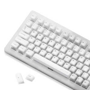 XVX White Translucent Silicone Keycaps 113keys �L�[�L���b�v XVX-WHTL-SI