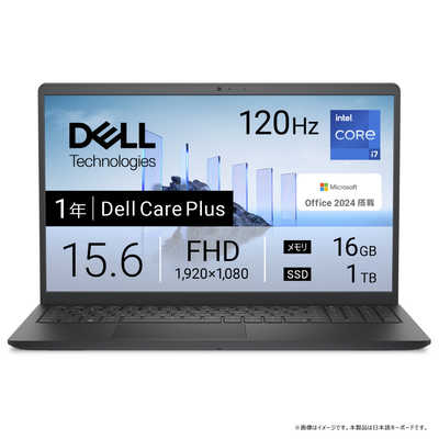 【DELL】高性能 Core i7/新品SSD128GB ノートパソコン D7 DELL デル ノートパソコン Dell 15 [ 15.6型 / Win11 Home / Core i7