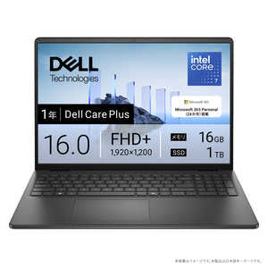 DELL f m[gp\R Dell 16 [ 16^ / Win11 Home / Core 7 / 16GB / SSD1TB / Microsoft 365 Personal ] J[{ubN ND76-FWM3BC