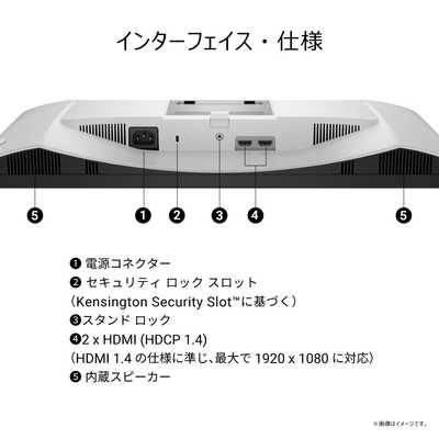 DELL デル Dell 24 Plus ［23.8型 / フルHD(1920×1080) / ワイド