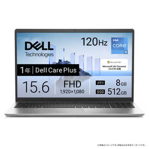DELL デル ノートパソコン [ 15.6型 / Win11 Home / Core i5 / メモリ8GB / SSD512GB / M365 Personal ] プラチナシルバー ND45-GHM3SC