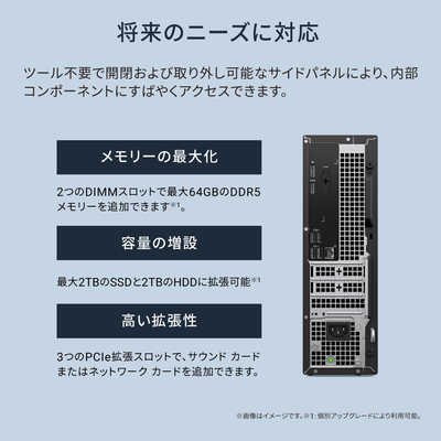 Dell スリム (ECS1250)secs125010901monojp新品 DELL デル スリム ECS1250 ［モニター無し / Win11 Home / intel Core