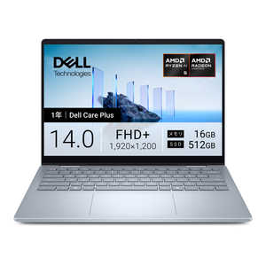 DELL �f�� �m�[�g�p�\�R�� Dell 14 Plus 2-in-1 DB04255 [ Copilot+ PC / Win11 Home / Ryzen AI 5 ] �A�C�X�u���[ CCL54P-FWC