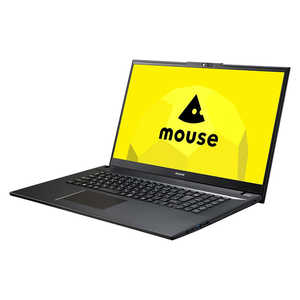 マウスコンピュータ ノートPC ［intel Core 5 / メモリ：16GB / SSD：500GB / WPS Office / Windows11 Home / 17.3型］ F7I5U01BC65U1WHBK
