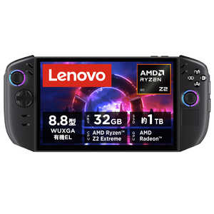 レノボジャパン Lenovo Legion Go Gen2 / ディスプレイサイズ8.8/メモリ32GB/SSD1TB/Microsoft365試用版/Windows11Home 83N0001SJP