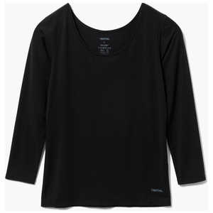 TENTIAL なめらかタッチインナーウェア長袖ウィメンズブラック(L)-25FW 25FLMI042W00120006N