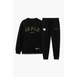TENTIAL BAKUNE スウェット ロングパンツ (侍JAPANコラボ) ブラック(L)-25FW 25FSBA100U00120006N