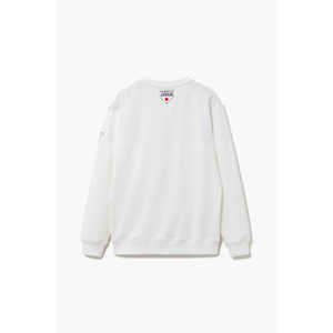TENTIAL BAKUNE スウェット ロングスリーブクルーネック (侍JAPANコラボ) ホワイト(L)-25FW 25FSBA101U00140006N