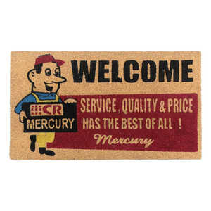 キーストーン MERCURY マーキュリーコイヤーマット WORKERMr.T MECOYERMAT キーストーン MERCURY マーキュリーコイヤーマット WORKERMr.T MECOYERMAT