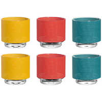 LEONARDO ティーキャンドルホルダー6P カラーアソート H8cm 3410901 の