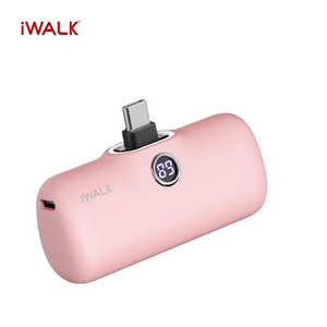 IWALK iWALK デジタル表示 iWALK ［USB Power Delivery・Quick Charge対応 /1ポート］ ピンク RS-DBL5000PC-PI