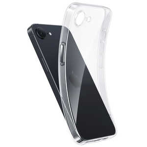 NIMASO iPhone 16e TPUソフトケース (ニマソ) クリア NI-D1-SEES0501 NIMASO iPhone 16e TPUソフトケース (ニマソ) クリア NI-D1-SEES0501