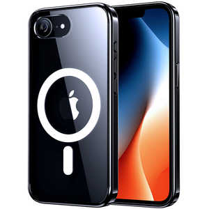 NIMASO iPhone 16e MagSafe対応 TPU+PCケース (ニマソ) ブラック NI-D1-SEES0103 NIMASO iPhone 16e MagSafe対応 TPU+PCケース (ニマソ) ブラック NI-D1-SEES0103