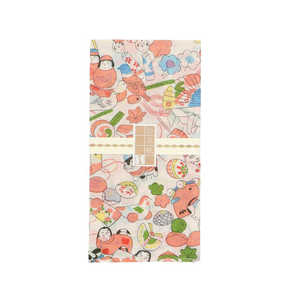 山本仁商店 夜長堂 大判ハンカチ 58cm 絵草紙 BIGHANKACHI2 山本仁商店 夜長堂 大判ハンカチ 58cm 絵草紙 BIGHANKACHI2