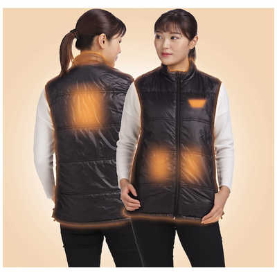 リンクサス 速暖ヒートベストEX SET ホワイト M (LXPHBEXWSETM 8233) リンクサス リンクサス 速暖ヒートベストEX SET ブラック M