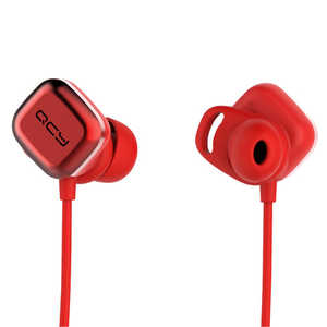 QCY bluetooth イヤホン カナル型　RED QCY-M1Pro Red