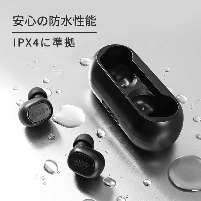 QCY QCY 完全ワイヤレスイヤホン QCY-T1CProWH ［リモコン・マイク対応 /ワイヤレス(左右分離) /Bluetooth］ QCY-T1CProWH QCY-T1CProWH