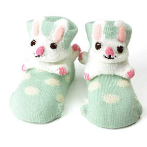 マストプラニング POMPKINS ポップアップソックス S(13-16cm) うさぎミント マストプラニング POMPKINS ポップアップソックス S(13-16cm) うさぎミント