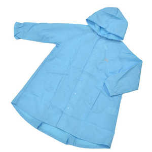 マストプラニング POMPKINS リボン刺繍レインコート 150cm サックス RIBBONRAINCOAT マストプラニング POMPKINS リボン刺繍レインコート 150cm サックス RIBBONRAINCOAT