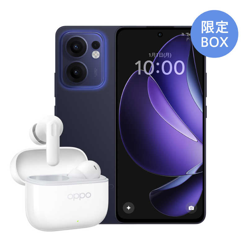 OPPO OPPO SIMフリースマートフォン OPPO Reno13 A 限定BOX / Snapdragon 6 Gen 1 / 6.7インチ 8GB+128GB ルミナスネイビー CPH2699ETEK1LN CPH2699ETEK1LN