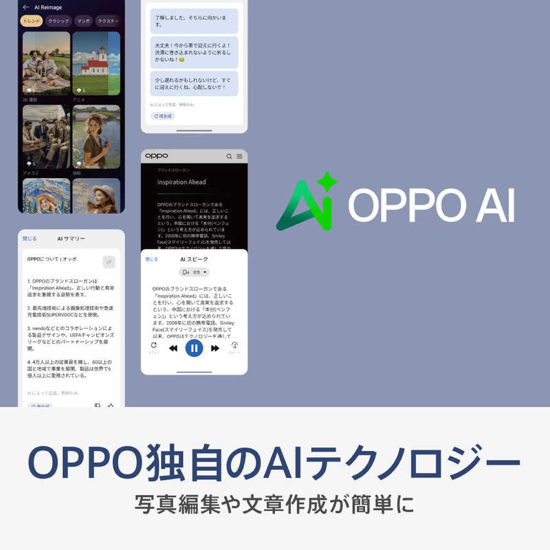 OPPO OPPO SIMフリースマートフォン OPPO Reno13 A 限定BOX / Snapdragon 6 Gen 1 / 6.7インチ 8GB+128GB ルミナスネイビー CPH2699ETEK1LN CPH2699ETEK1LN