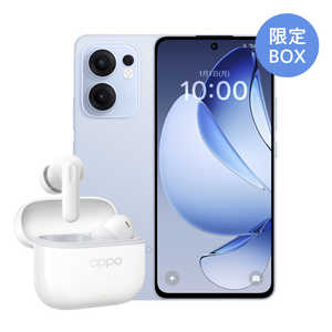 OPPO (SIMフリー) Reno13 A 限定BOX アイスブルー Qualcomm Snapdragon 6 Gen 1 6.7インチ・メモリ/ストレージ:8GB/128GB nanoSIM ×2 eSIM対応 CPH2699ETEK1IB OPPO (SIMフリー) Reno13 A 限定BOX アイスブルー Qualcomm Snapdragon 6 Gen 1 6.7インチ・メモリ/ストレージ:8GB/128GB nanoSIM ×2 eSIM対応 CPH2699ETEK1IB
