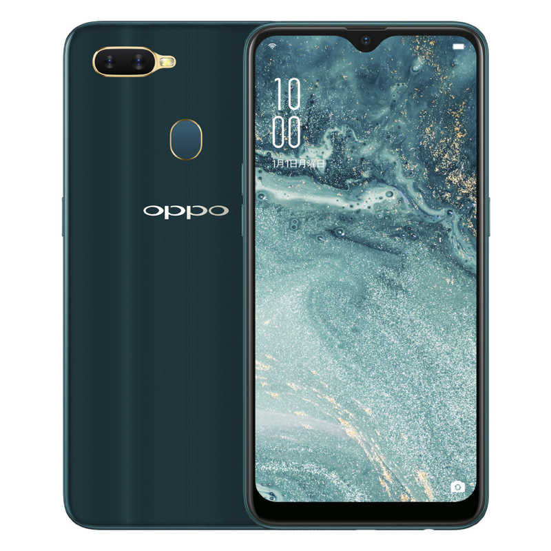 OPPO OPPO OPPO AX7 ブルー  Snapdragon 450 6.2型 メモリ ストレージ 4GB 64GB nanoSIM×2 DSDV対応 SIMフリースマートフォン　ブルー CPH1903BL CPH1903BL