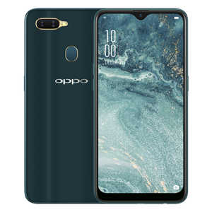 OPPO OPPO AX7 ブルー  Snapdragon 450 6.2型 メモリ ストレージ 4GB 64GB nanoSIM×2 DSDV対応 SIMフリースマートフォン　ブルー CPH1903BL