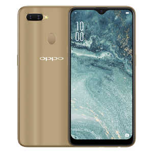 OPPO OPPO AX7 ゴールド Snapdragon 450 6.2型 メモリ ストレージ 4GB 64GB nanoSIM×2 DSDV対応 SIMフリースマートフォン　ゴールド CPH1903GD