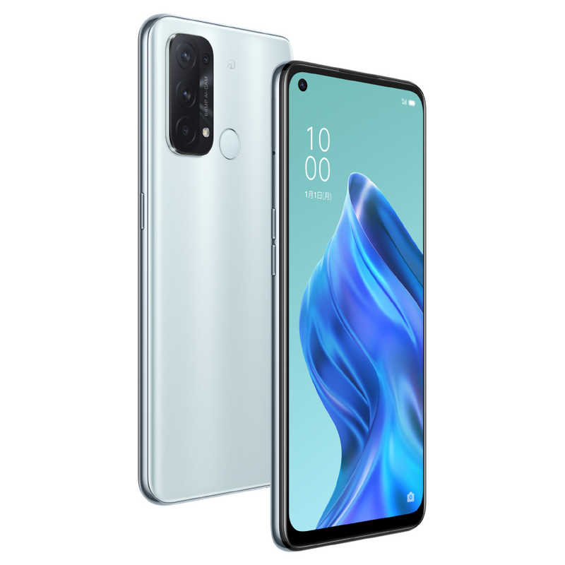 OPPO OPPO 【アウトレット】SIMフリースマートフォン OPPO Reno5A アイスブルー Snapdragon 765G 6.5型 メモリ/ストレージ:6GB/128GB CPH2199IB CPH2199IB