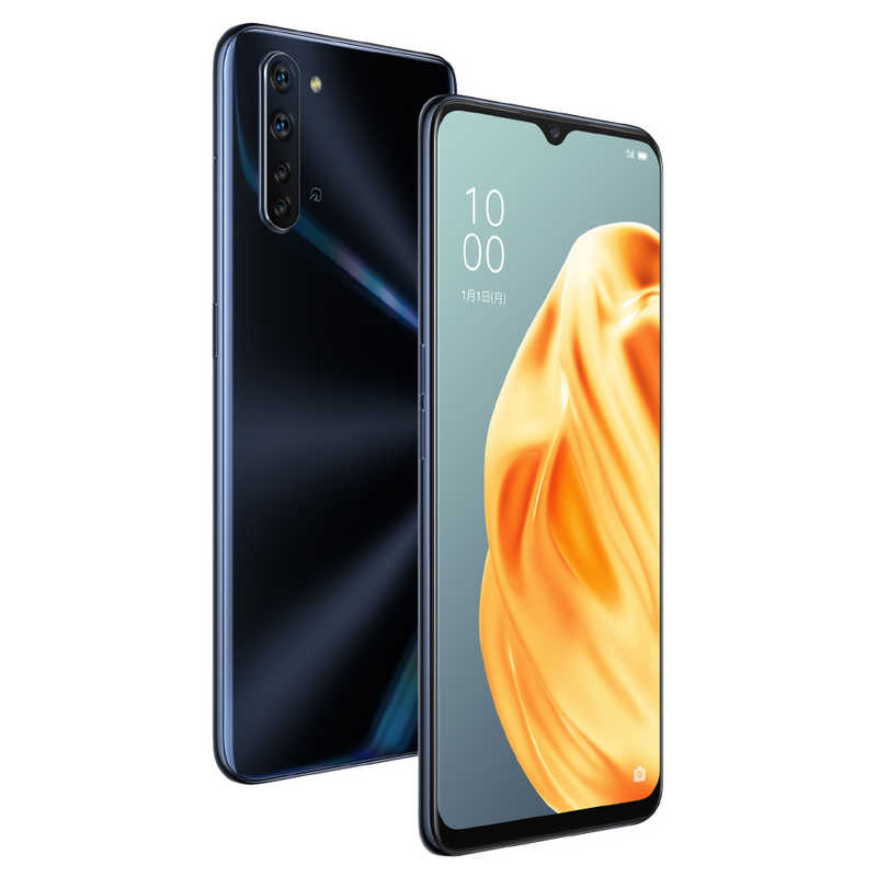 OPPO OPPO SIMフリースマートフォン　OPPO Reno3 A  メモリ ストレージ  6GB 128GB ブラック OPPO Reno3 A ブラック OPPO Reno3 A ブラック