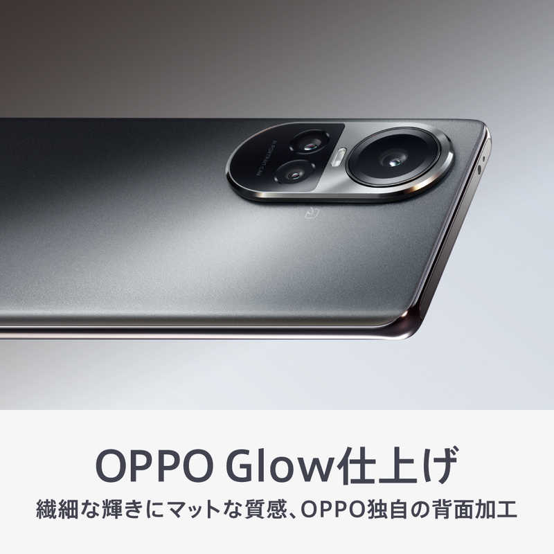 OPPO OPPO SIMフリースマートフォン Reno10 pro 5G Qualcomm Snapdragon 778G 5G 6.7型・メモリ/ストレージ：8GB/256GB シルバーグレー CPH2541GY CPH2541GY