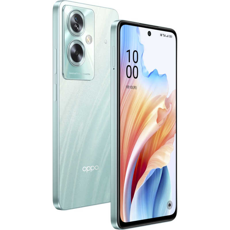 OPPO OPPO SIMフリースマートフォン OPPO A79 5G 6.7インチ  メモリ/ストレージ：4GB/128GB グローグリーン CPH2557GR CPH2557GR