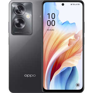 OPPO SIMフリースマートフォン (生活防水・防塵) A79 5G ミステリーブラック MediaTek Dimensity 6020 6.7インチ CPH2557BK