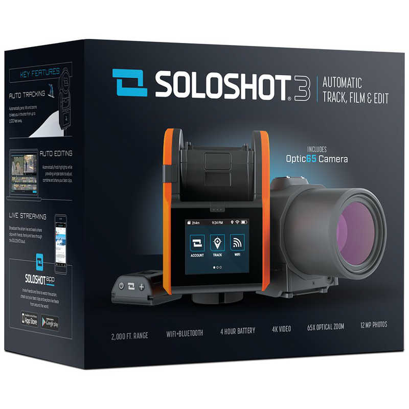 SOLOSHOT SOLOSHOT 自動追尾ロボットビデオカメラ SOLOSHOT3 Optic65 SS3O65B【国内正規品】 SS3O65B【国内正規品】