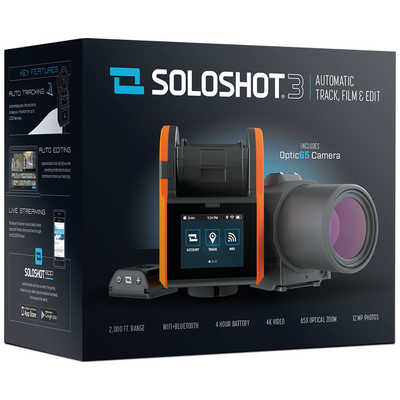SOLOSHOT 3 自動追尾ビデオカメラ 予約】SOLOSHOT3＋ - Optic65・ベース（カメラの台）& タグ