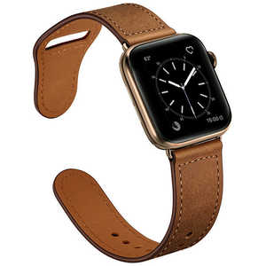 PFJ ピンバックル レザー for Apple Watch 38/40mm キャメルブラウン PGWPBLW6S-CBW PFJ ピンバックル レザー for Apple Watch 38/40mm キャメルブラウン PGWPBLW6S-CBW