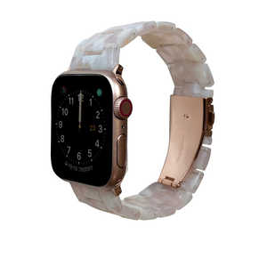 PFJ AppleWatch42/44mm用マーブル3連バンドスウィーティ アイボリー PHDM3SW6L-IV