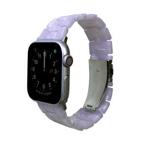 PFJ AppleWatch42/44mm用マーブル3連バンドスウィーティ ホワイト PHDM3SW6L-WH