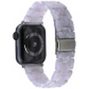 PFJ AppleWatch38/40mm用マーブル3連バンドスウィーティ ホワイト PHDM3SW6S-WH PFJ AppleWatch38/40mm用マーブル3連バンドスウィーティ ホワイト PHDM3SW6S-WH