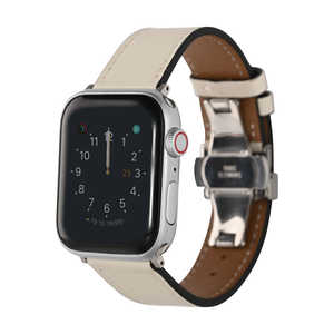 PFJ AppleWatch38/40mm用本革ファルファーラ ホワイト PHDFFLW6S-WH