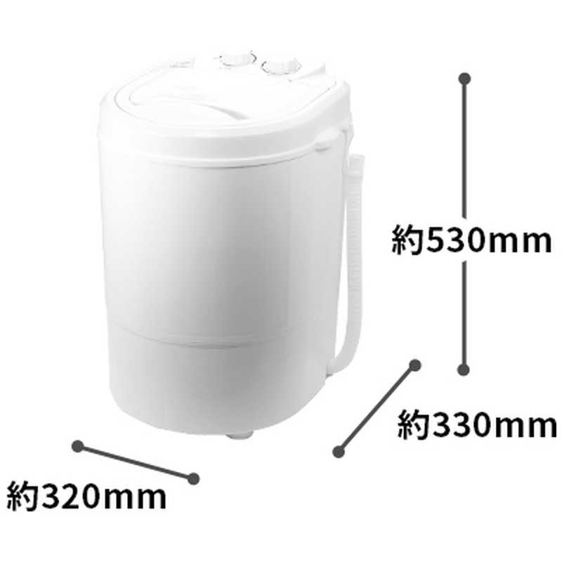 ダイアモンドヘッド ダイアモンドヘッド ポータブル洗濯機 ROOMMATE(ルームメイト) RM-107TE [上開き] RM-107TE RM-107TE