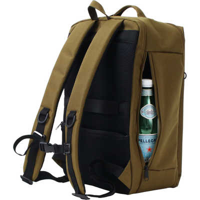 FULCRO カジュアルリュック ビジネスリュック PC対応 15inch A4 撥水