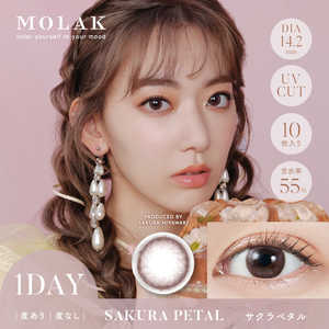 Pia (度あり/-0.50) モラク ワンデー サクラペタル(BC8.6 / PWR-0.50 / DIA14.2)(10枚入) カラコン Pia (度あり/-0.50) モラク ワンデー サクラペタル(BC8.6 / PWR-0.50 / DIA14.2)(10枚入) カラコン