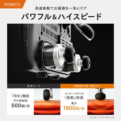 【極美品】マイトレックス MYTREX シートマッサージガン REBIVE SEAT [MT-RBS-25M-B] 【国内正規品】 極美品】マイトレックス MYTREX シートマッサージガン REBIVE SEAT [MT