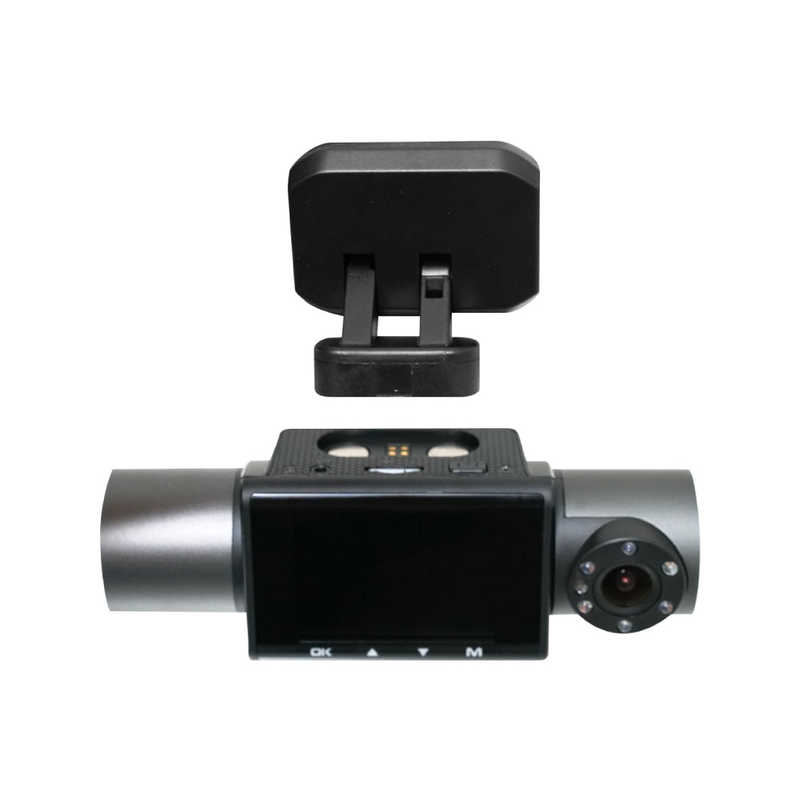 サンコー サンコー ドライブレコーダー PRO 前後車内3カメラ高画質[前後カメラ対応 /Full HD（200万画素） /一体型] TRLECASBK TRLECASBK