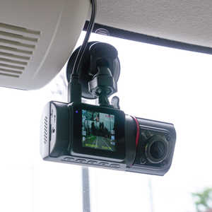 サンコー ドライブレコーダー [前後カメラ対応 /HD（100万画素） /駐車監視機能付き /一体型] FRREDRSBK