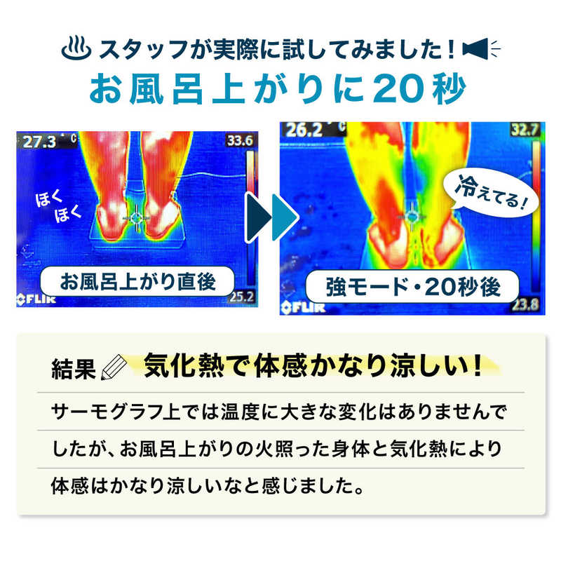 サンコー サンコー お風呂あがり全身爽快乗れる扇風機「のれせん」 GDYFANH GDYFANH