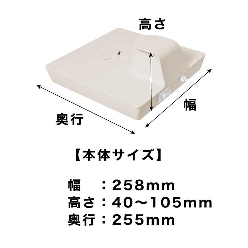 サンコー サンコー お風呂あがり全身爽快乗れる扇風機「のれせん」 GDYFANH GDYFANH